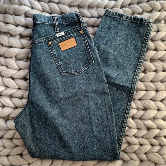 Wrangler Denim - Wrangler Vintage Jeans High Waist Blue size 31